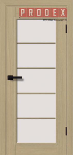 Finierētas durvis Modena Kristal white oak iekšdurvis