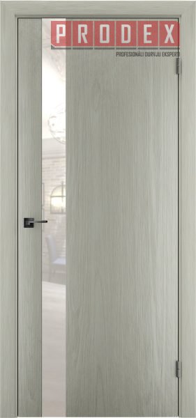 Laminētas iekšdurvis ar aluminija rāmi